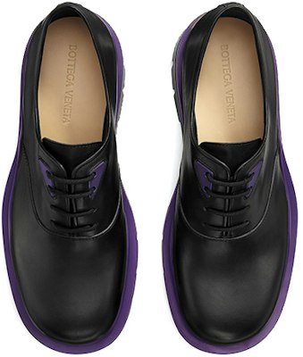 Bottega Veneta Tire Lacets ''Noir Prune'' 667073VBS501395 Shop Bottega Veneta Tire Lacets ''Noir Prune'' 667073VBS501395