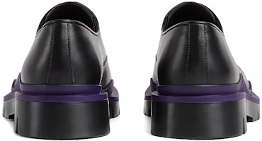 Details for Bottega Veneta Tire Lacets ''Noir Prune'' 667073VBS501395