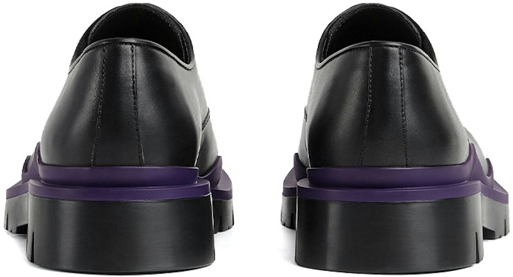 Bottega Veneta Tire Lacets ''Noir Prune'' 667073VBS501395 Details for Bottega Veneta Tire Lacets ''Noir Prune'' 667073VBS501395