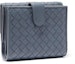 Buy Bottega Veneta Cartera Tourmalina Nappa Intrecciato Piel Cordero Azul Oscuro
