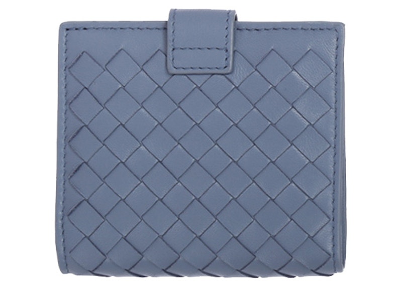 Order Bottega Veneta Cartera Tourmalina Nappa Intrecciato Piel Cordero Azul Oscuro