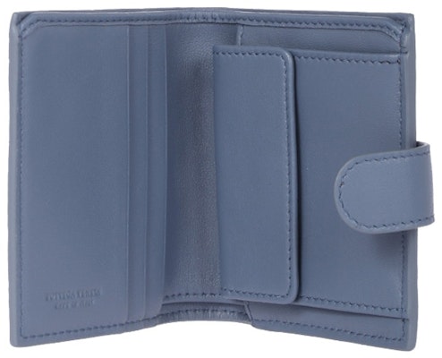 Bottega Veneta Cartera Tourmalina Nappa Intrecciato Piel Cordero Azul Oscuro Lookbook Bottega Veneta Cartera Tourmalina Nappa Intrecciato Piel Cordero Azul Oscuro