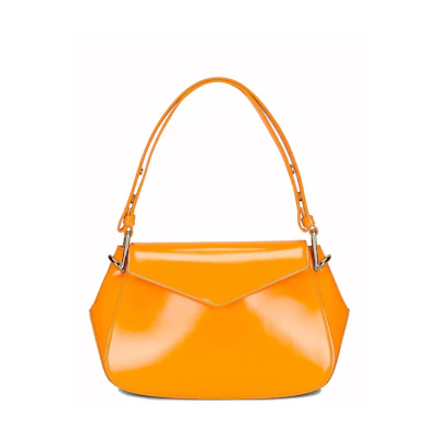 Bottega Veneta Toyin Medium Shoulder Bag Orange