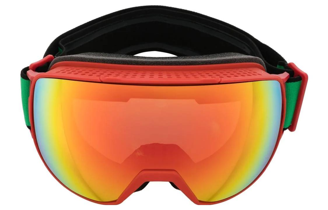 Order Bottega Veneta Unisex Anti-UV Gradient Red Lens Ski Goggles BV1167S002