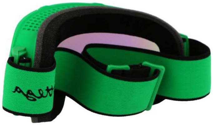 Bottega Veneta Unisex Ski Goggles with Logo Detail and Green-Blue Lens BV1167S001 Purchase Bottega Veneta Unisex Ski Goggles with Logo Detail and Green-Blue Lens BV1167S001