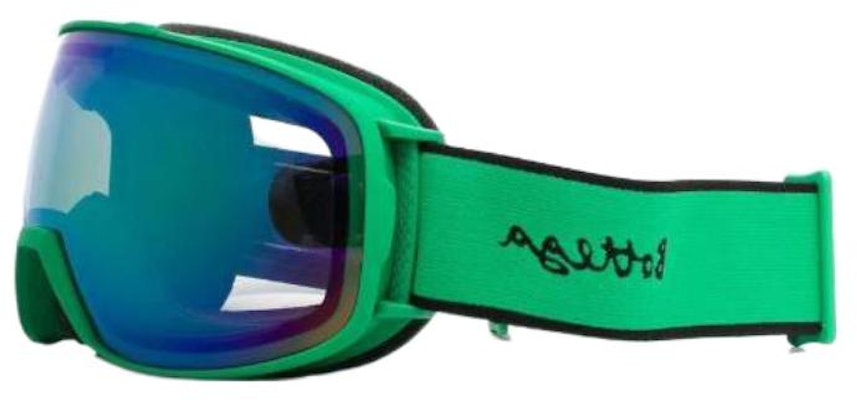 Bottega Veneta Unisex Ski Goggles with Logo Detail and Green-Blue Lens BV1167S001 Details for Bottega Veneta Unisex Ski Goggles with Logo Detail and Green-Blue Lens BV1167S001