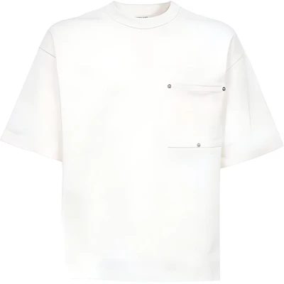 Bottega Veneta White Crew Neck Short Sleeve T-Shirt 745093VKLZ09071 Buy Bottega Veneta White Crew Neck Short Sleeve T-Shirt 745093VKLZ09071