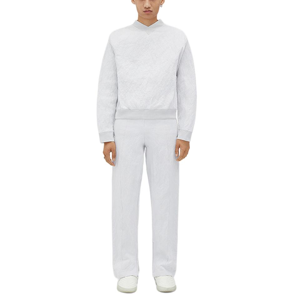 Bottega Veneta White FW22 V-Neck Knit Sweater 703598V1Z709071