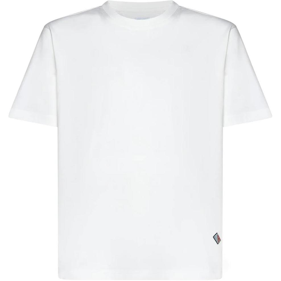 Bottega Veneta White Solid Loose Fit Short Sleeve T-Shirt 796216V4DE09071