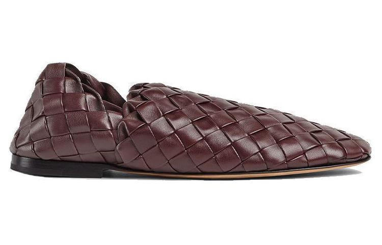 Bottega Veneta Woven Breathable Leather Fashion Sports Sandal 'Burgundy' 圖 2