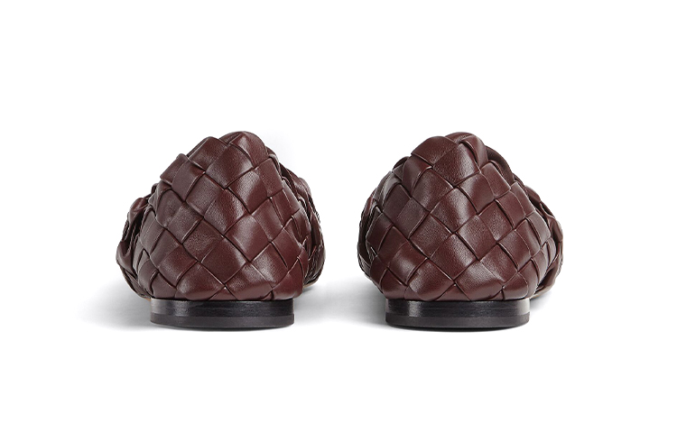 Bottega Veneta Woven Breathable Leather Fashion Sports Sandal 'Burgundy' 圖 5