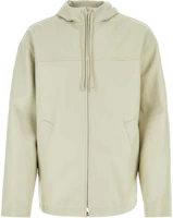 Bottega Veneta Zip-Up Hoodie Jacket Off White 789304V3WT09607 Bottega Veneta Zip-Up Hoodie Jacket Off White 789304V3WT09607