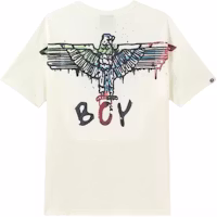 BOY London Artist Graffiti Solid Color Crew Neck T-Shirt Unisex Clothing B241N0191101 BOY London Artist Graffiti Solid Color Crew Neck T-Shirt Unisex Clothing B241N0191101