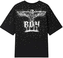 BOY London Black Starry Eagle Logo Unisex Couple T-Shirt B243N0110702 BOY London Black Starry Eagle Logo Unisex Couple T-Shirt B243N0110702