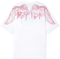 BOY London Feather Wings Print Unisex Crewneck Short Sleeve T-Shirt B211NC500101 BOY London Feather Wings Print Unisex Crewneck Short Sleeve T-Shirt B211NC500101