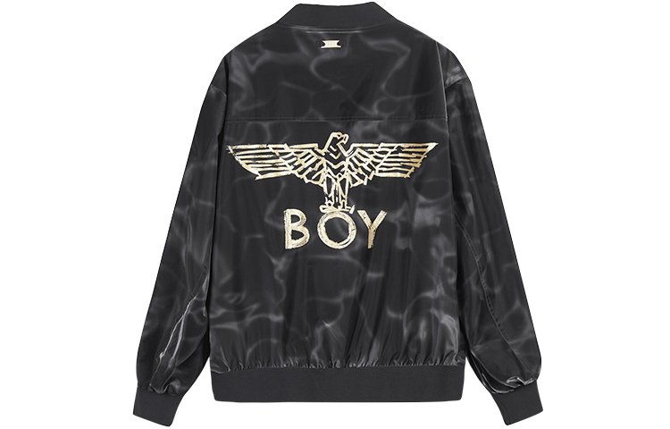 BOY London FW21 Eagle Logo Print Jacket Unisex Black B213NN200302