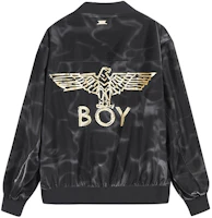 BOY London FW21 Eagle Logo Print Jacket Unisex Black B213NN200302 BOY London FW21 Eagle Logo Print Jacket Unisex Black B213NN200302