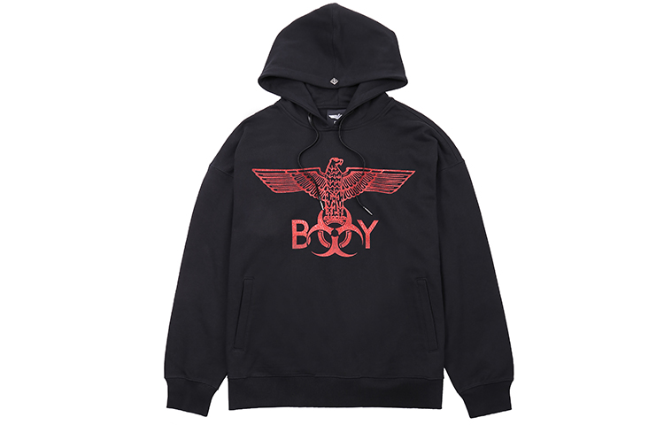 BOY London Radiant Logo Print Sweatshirt Black B204NB202402