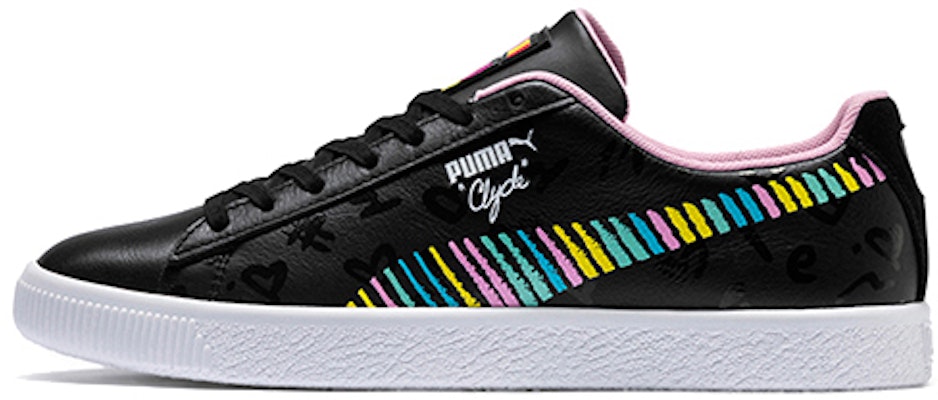 Bradley Theodore x Puma Clyde 'Black Prism Pink' 369555-01 Buy Bradley Theodore x Puma Clyde 'Black Prism Pink' 369555-01