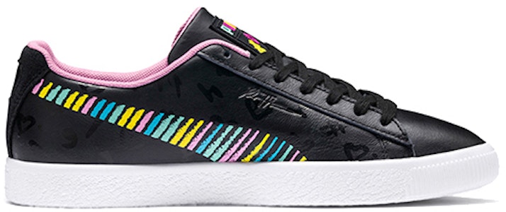 Bradley Theodore x Puma Clyde 'Hitam Prism Pink' 369555-01 Order Bradley Theodore x Puma Clyde 'Hitam Prism Pink' 369555-01