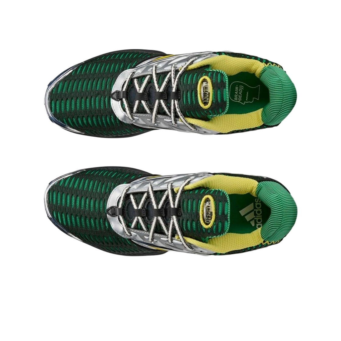 Lookbook Brain Dead x adidas Climacool 2 ''绿色金属银'' JQ6793