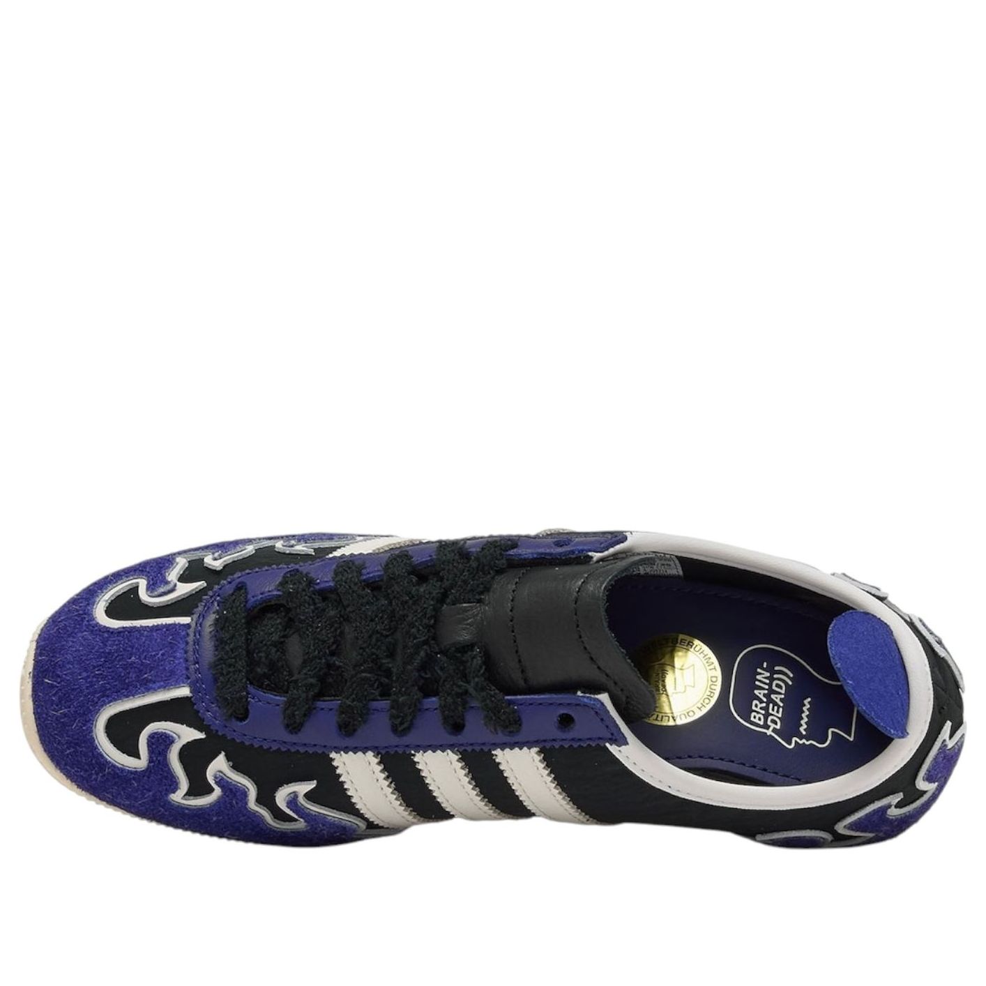 Sizing Brain Dead x adidas 日本版 '黑色暖香草' JQ9214