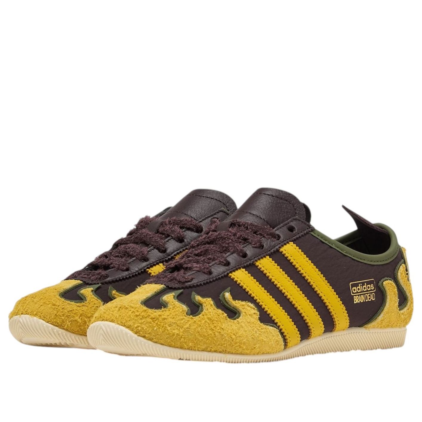 Order Brain Dead x adidas 日本聯名款 '棕色榛子黃' JQ6789