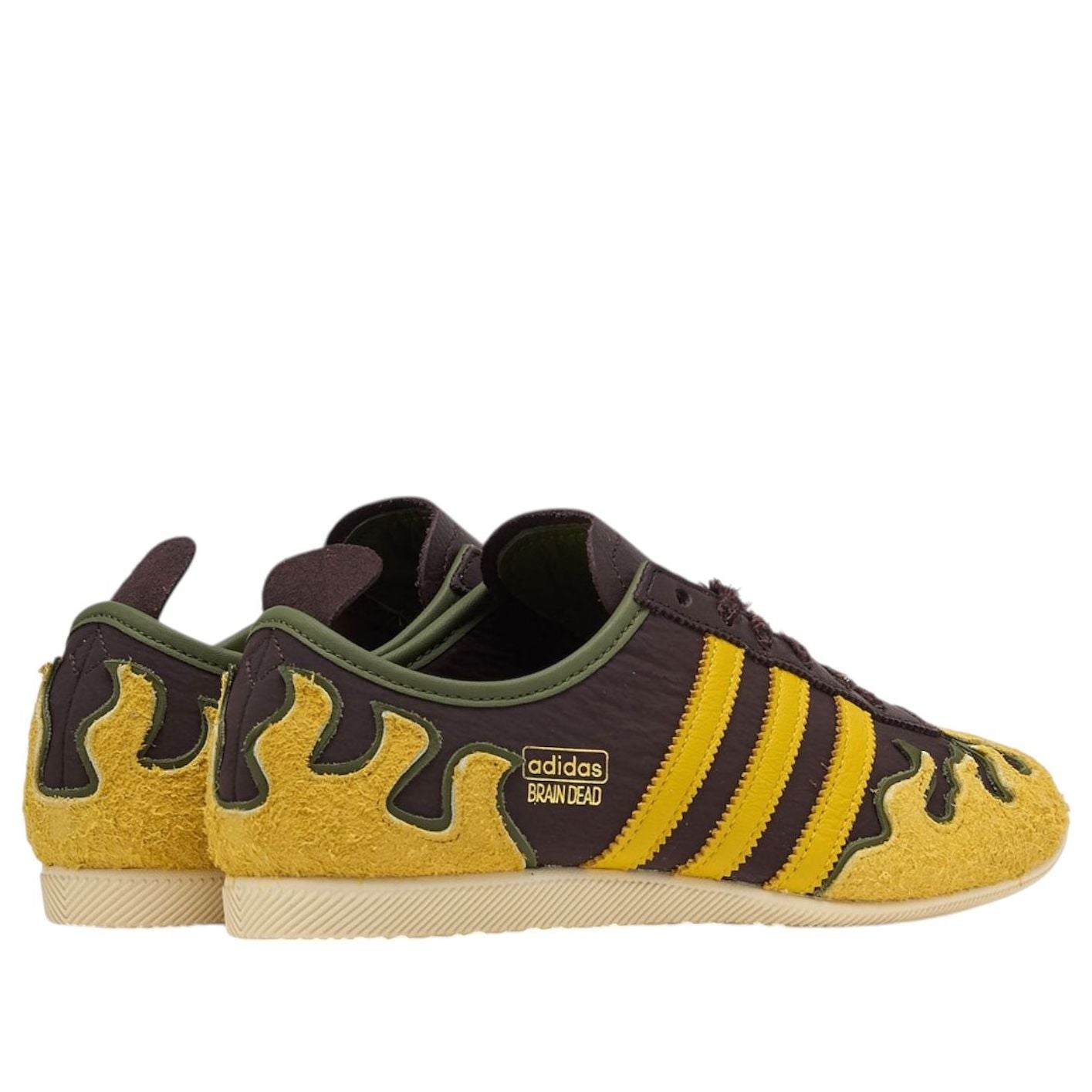 Lookbook Brain Dead x adidas 日本聯名款 '棕色榛子黃' JQ6789