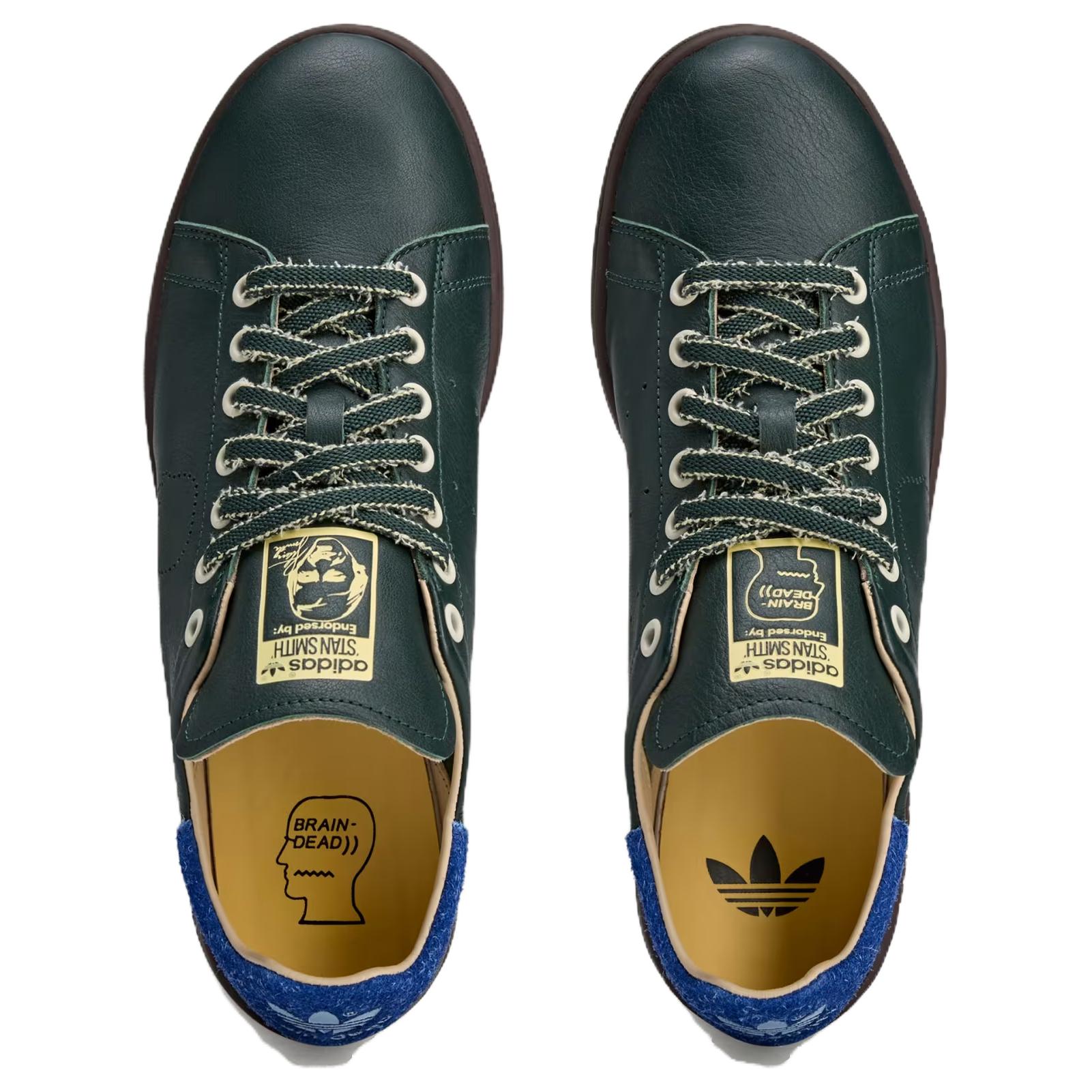 Details for Brain Dead x adidas Stan Smith 'Hijau Pembayang' IH3433