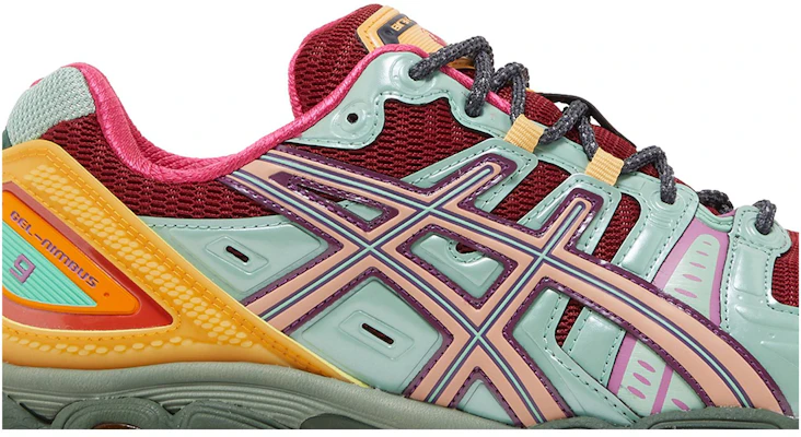 Brain Dead x ASICS Gel Nimbus 9 'Rio Red Apricot' 1201A849-600 Order Brain Dead x ASICS Gel Nimbus 9 'Rio Red Apricot' 1201A849-600