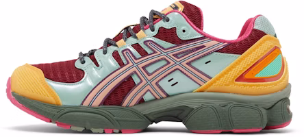 Lookbook Brain Dead x ASICS Gel Nimbus 9 ''Rio Red Apricot'' Herren Sneaker 1201A849-600