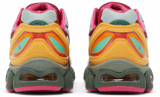 Details for Brain Dead x ASICS Gel Nimbus 9 ''Rio Red Apricot'' Herren Sneaker 1201A849-600
