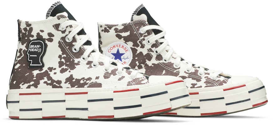 ブレインデッド x コンバース チャック70「カウプリント」 169946C Cheap ブレインデッド x コンバース チャック70「カウプリント」 169946C