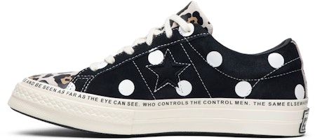 Lookbook Brain Dead x Converse One Star 低筒“多印花” 163167C