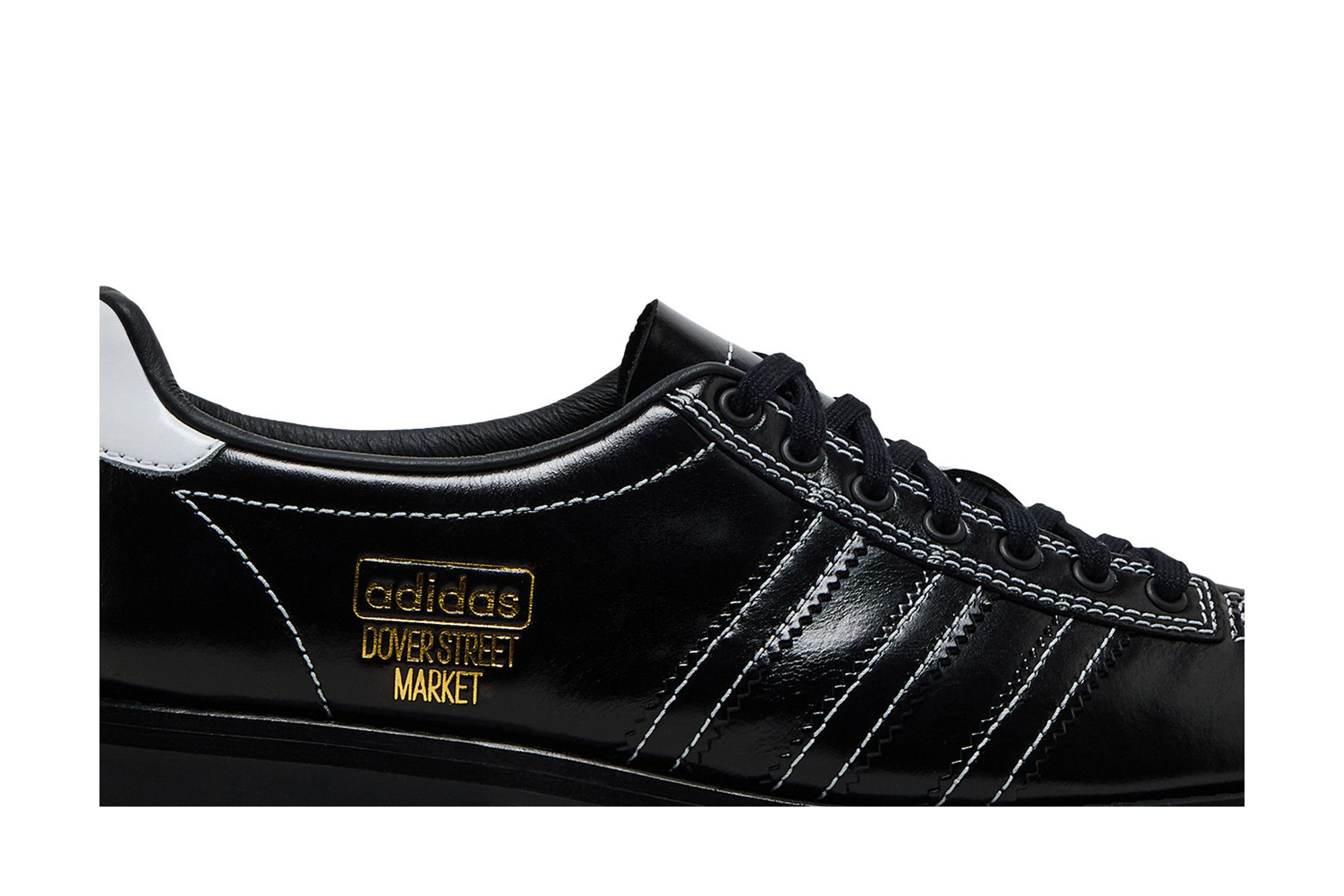 Order Brain Dead x Dover Street Market x adidas Bowling 'Hitam Emas Metalik' JP9838