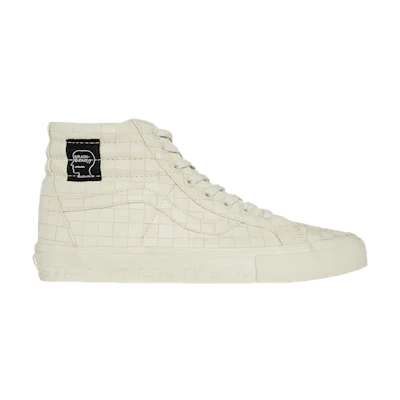 Brain Dead DSM Vans Sk8-Hi Reissue LX 'Stamp Out Reality - White'