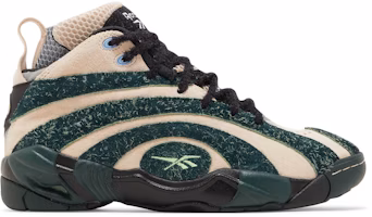 Brain Dead x Reebok Shaqnisus 'Soft Ecru/Black&Forest' GX9600 Brain Dead x Reebok Shaqnisus 'Soft Ecru/Black&Forest' GX9600