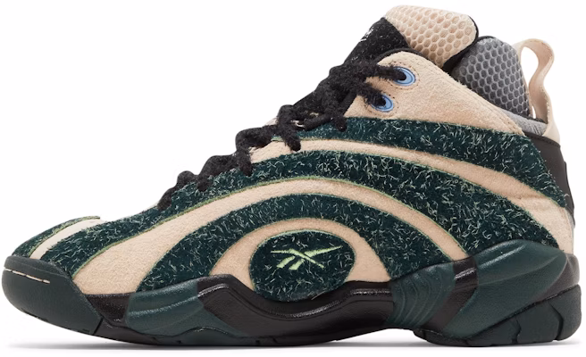 Brain Dead x Reebok Shaqnisus 'Soft Ecru/Black&Forest' GX9600 Lookbook Brain Dead x Reebok Shaqnisus 'Soft Ecru/Black&Forest' GX9600