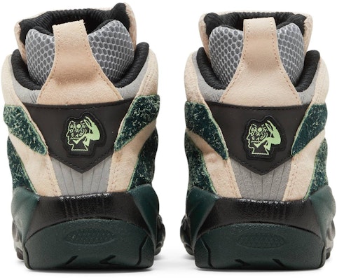 Brain Dead x Reebok Shaqnisus 'Soft Ecru/Black&Forest' GX9600 Details for Brain Dead x Reebok Shaqnisus 'Soft Ecru/Black&Forest' GX9600