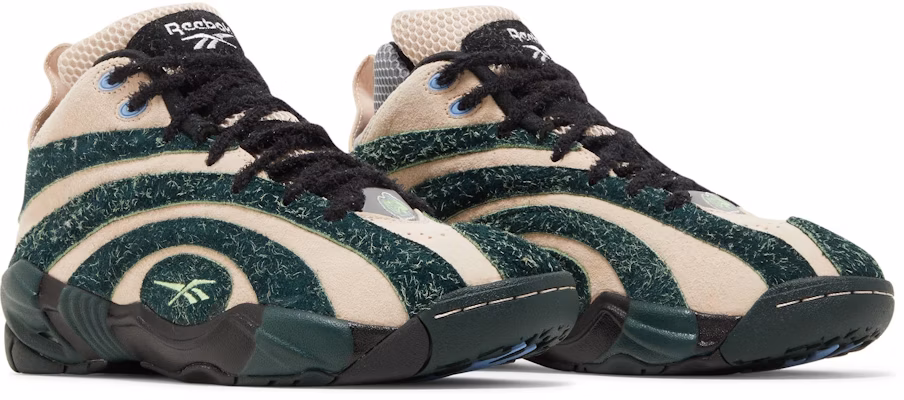 Brain Dead x Reebok Shaqnisus 'Soft Ecru/Black&Forest' GX9600 Cheap Brain Dead x Reebok Shaqnisus 'Soft Ecru/Black&Forest' GX9600