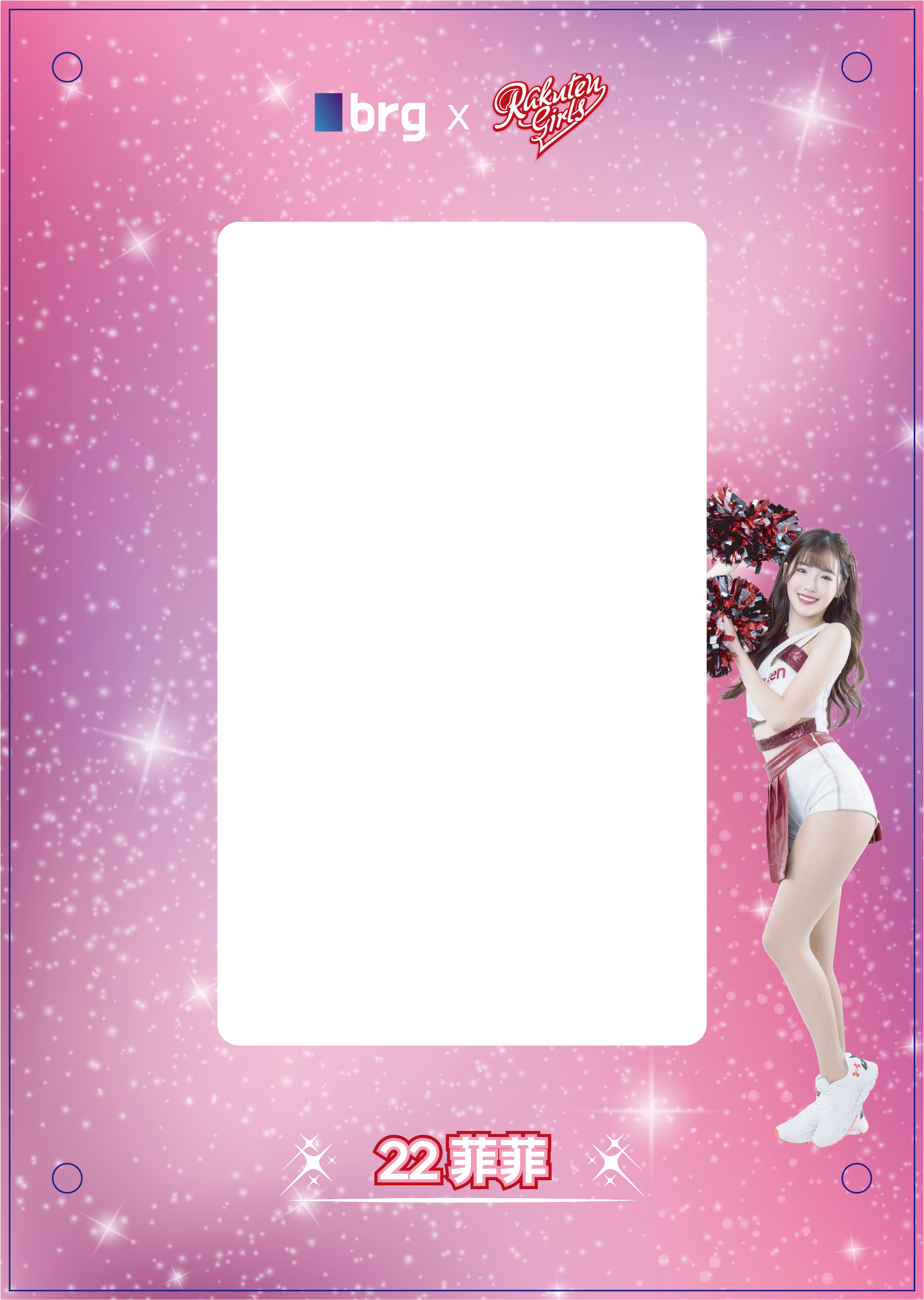 brg x Rakuten Girls Grading Card Window Case- AVIVA #22