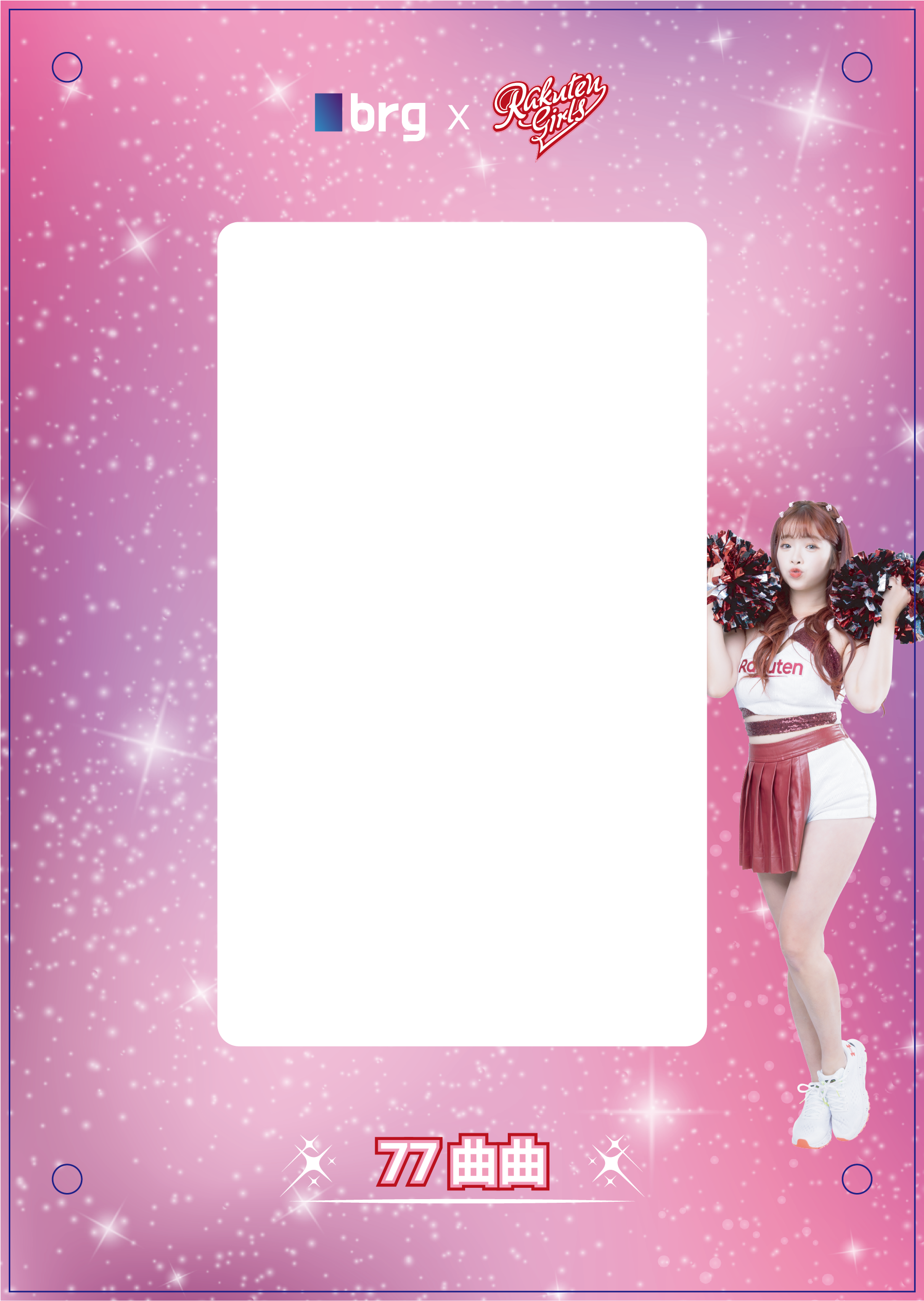 brg x Rakuten Girls Grading Card Window Case- CHU CHU #77