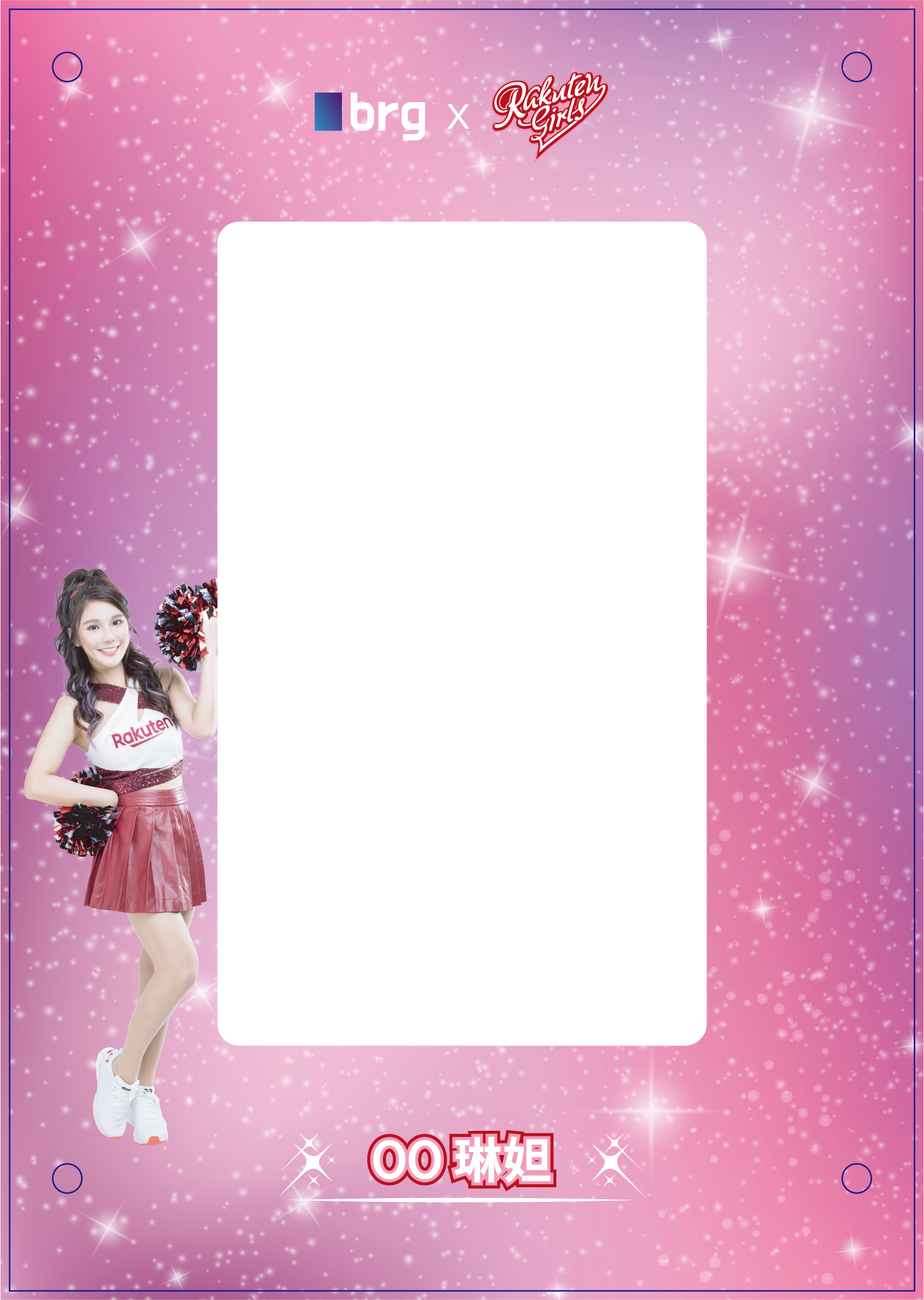 brg x Rakuten Girls Grading Card Window Case- LINDA #00