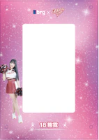 brg x Rakuten Girls Grading Card Window Case- MICHELLE #18 brg x Rakuten Girls Grading Card Window Case- MICHELLE #18