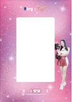 brg x Rakuten Girls Grading Card Window Case- SONG #6 brg x Rakuten Girls Grading Card Window Case- SONG #6