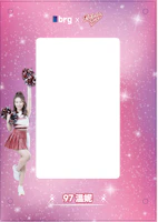 brg x Rakuten Girls Grading Card Window Case- WENI #97 brg x Rakuten Girls Grading Card Window Case- WENI #97