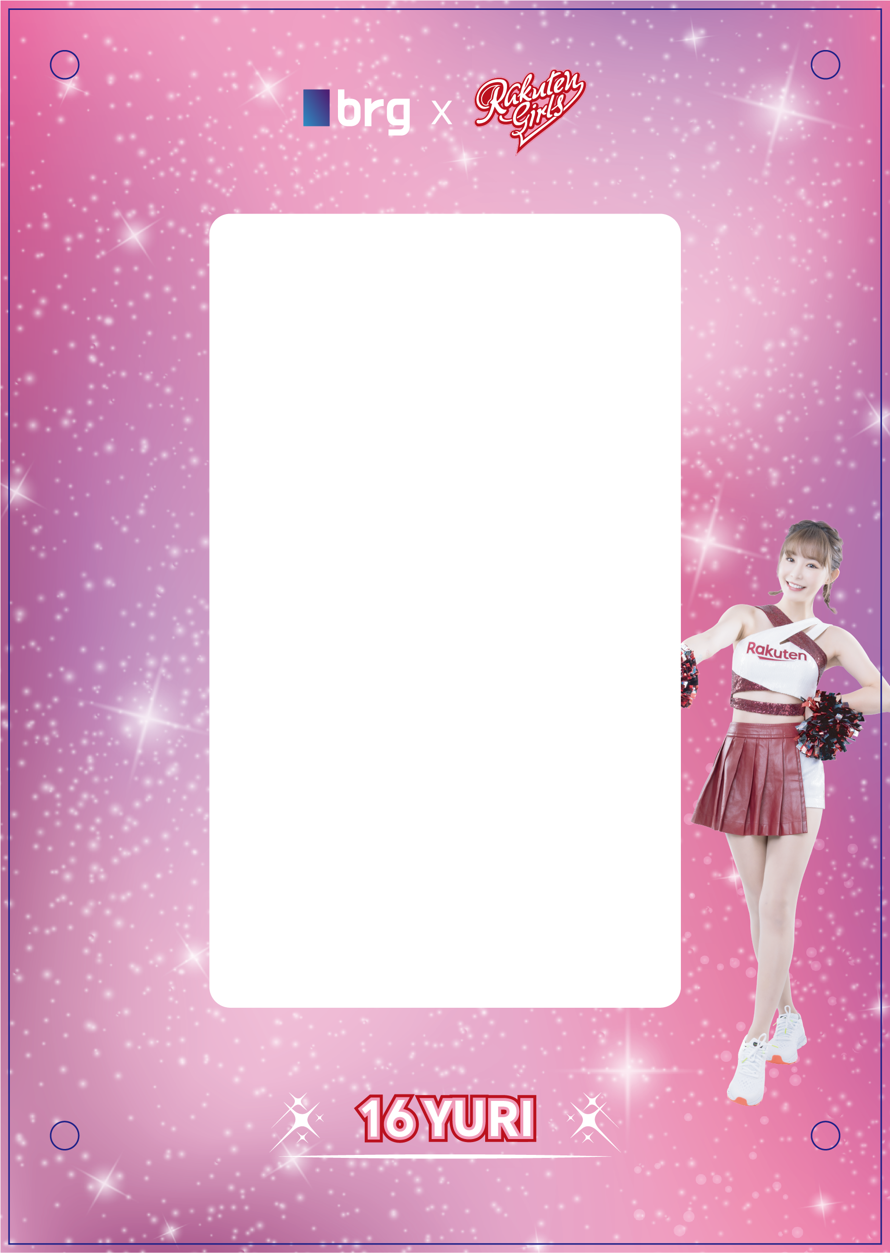 brg x Rakuten Girls Grading Card Window Case- YURI #16