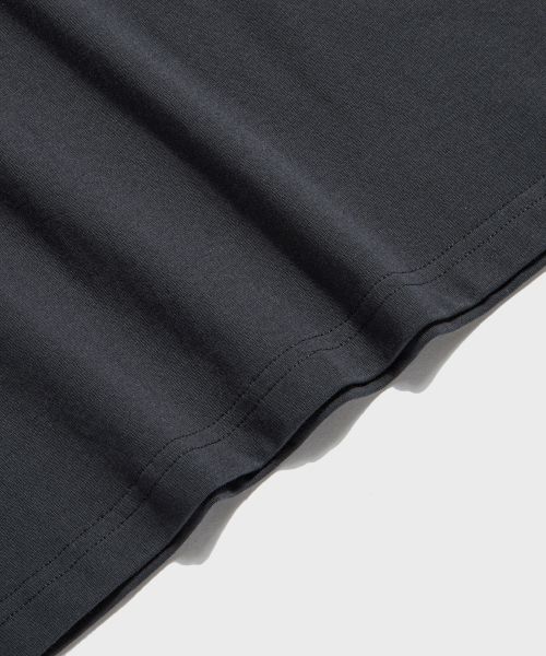 Cheap BRONSON 10.6 oz Cotton Short Sleeve Henley T-Shirt in Dark Grey B-TOP-0028-DARK GREY