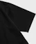 Sizing BRONSON 10.6oz Black Cotton Short Sleeve Henley T-Shirt B-TOP-0028-BLACK