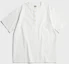 Order BRONSON 10.6oz Cotton White Short Sleeve Henley Tee B-TOP-0028-WHITE